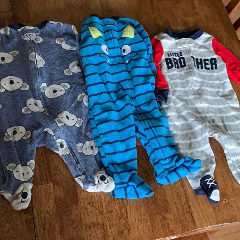 3 month pajamas